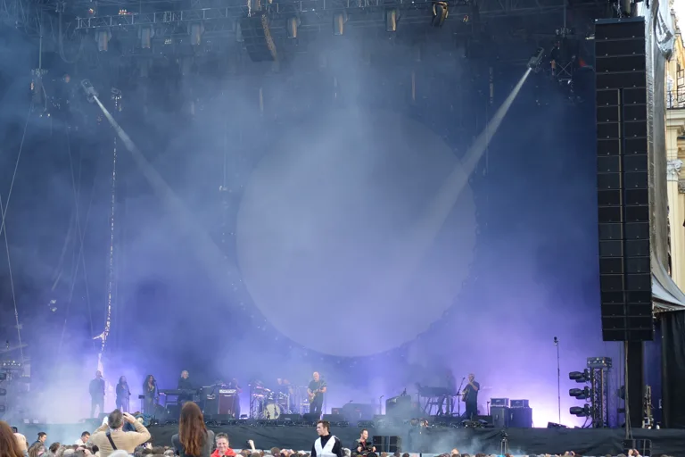 David Gilmour – Wien, Schönbrunn Konzertfoto 1