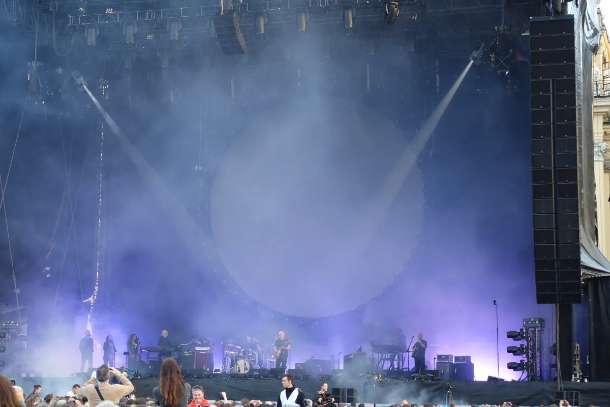 David Gilmour – Wien, Schönbrunn Konzertfoto 1